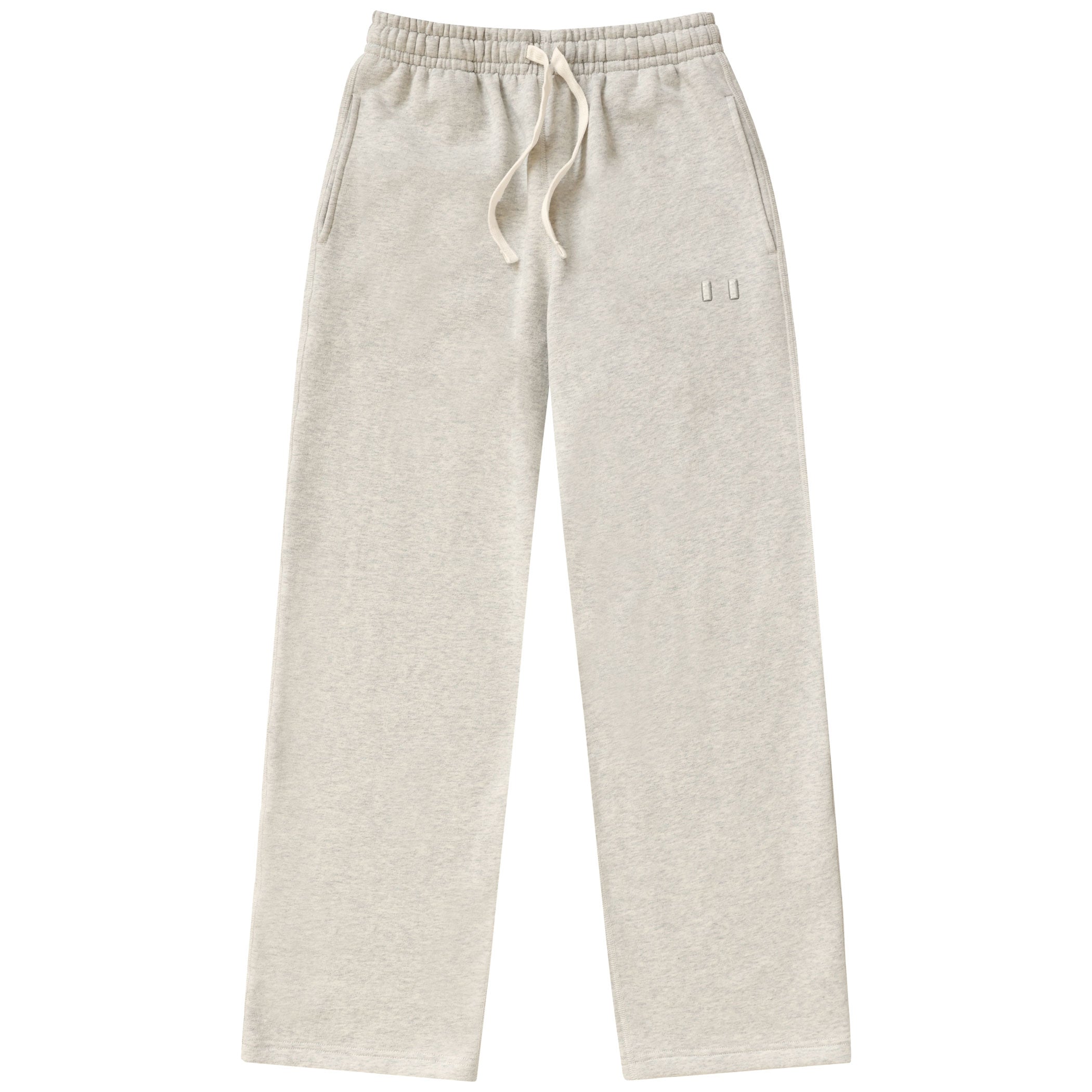 Made in Canada Flag Fleece Wide Leg Sweatpant Eggshell - Unisex - Province of Canada 