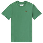 Made in Canada Organic Cotton Heart Tee Green - Unisex - Province of Canada