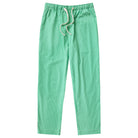Made in Canada 100% Cotton Pyjama Pants Green Stripe - Unisex - Province of Canada