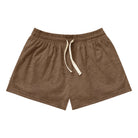Made in Canada 100% Organic Cotton Weekend Short Heather Brown - Womens - Province of Canada