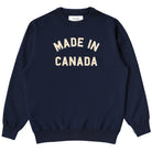 100% Cotton Fleece Made in Canada Sweatshirt Navy - Unisex - Province of Canada