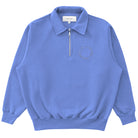 Made in Canada Half Zip Fleece Sweatshirt Periwinkle - Unisex - Province of Canada