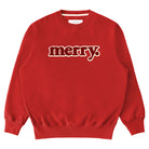 Made in Canada Fleece Merry Sweatshirt Red - Unisex - Province of Canada