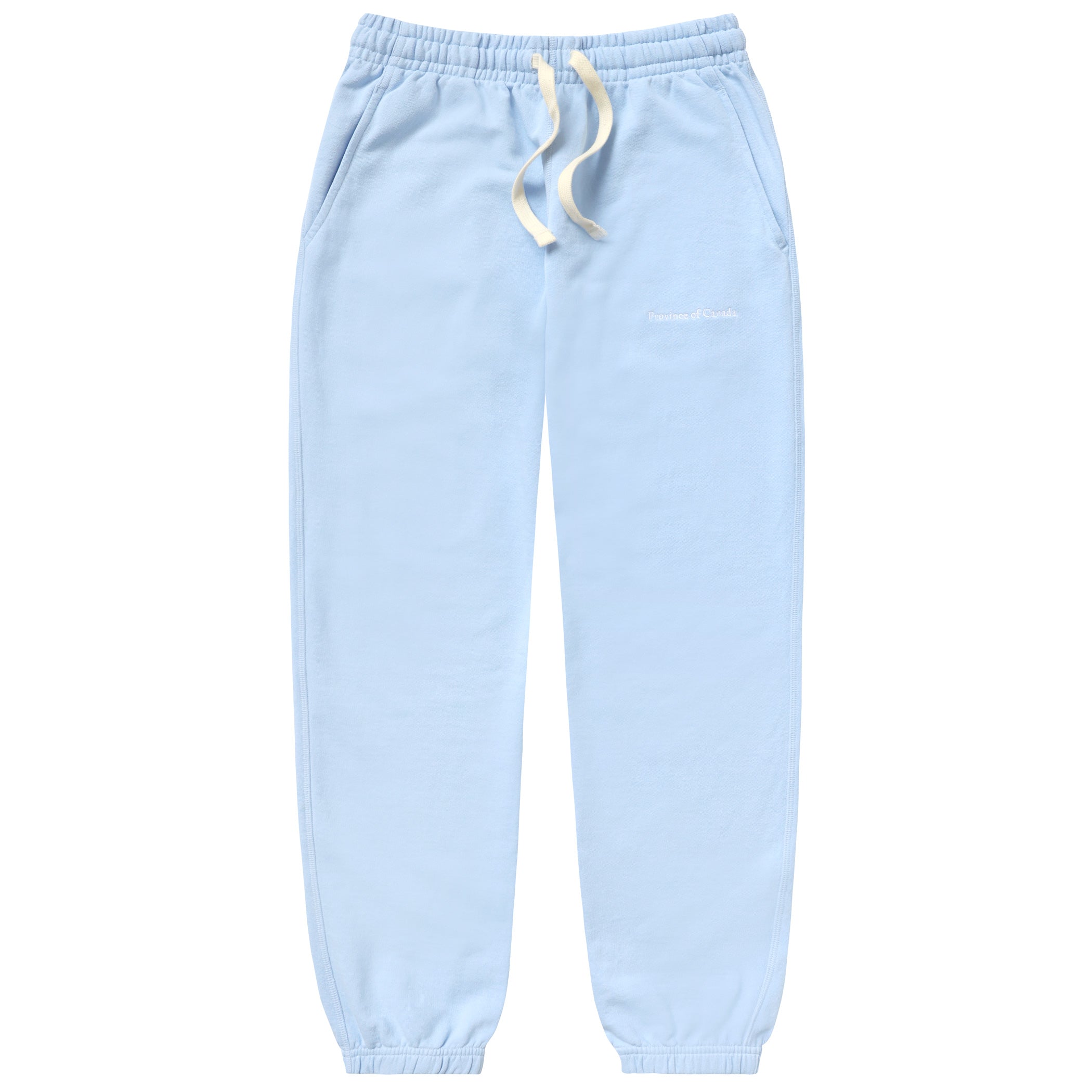 Made in Canada Relaxed French Terry Sweatpant Sky Blue 100% Cotton - Unisex - Province of Canada
