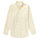 Made in Canada 100% Cotton Oxford  Stripe Button Down Shirt Butter Yellow - Unisex - Province of Canada