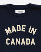 100% Cotton Fleece Made in Canada Sweatshirt Navy - Unisex - Province of Canada