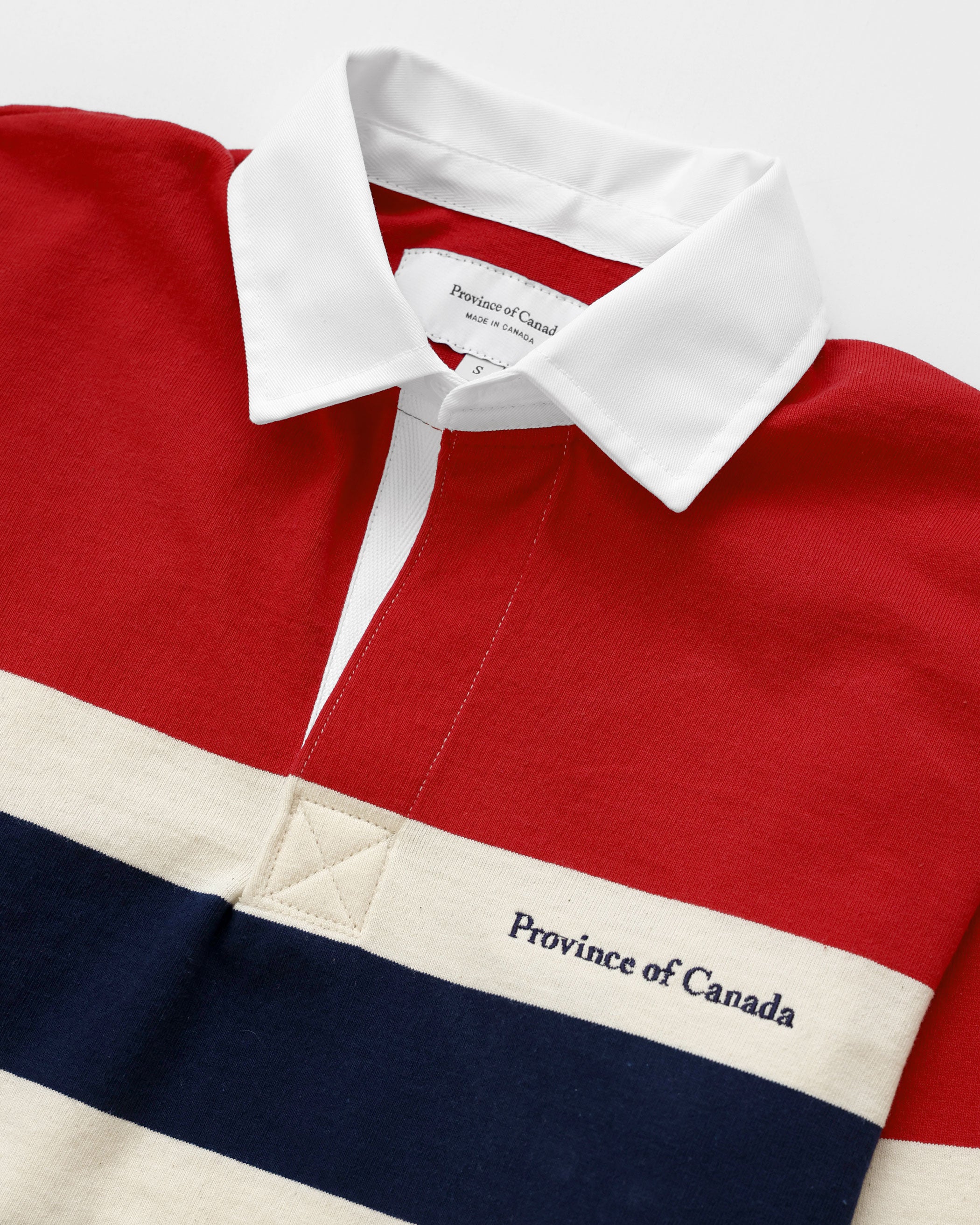 Made in Canada 100% Cotton Maurice Rugby Shirt - Unisex - Province of Canada 