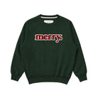 Made in Canada Merry Christmas Sweater Forest Green - Province of Canada