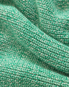 Made in Canada 100% Cotton Knit Sweater Heather Green - Unisex - Province of Canada