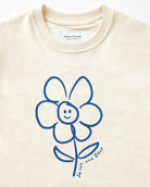 Made in Canada 100% Organic Cotton Fleur Tee Natural - Unisex - Province of Canada