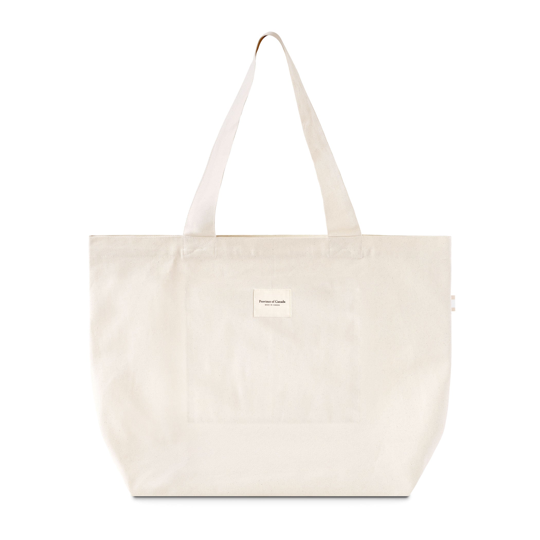 Made in Canada 100% Cotton Canada Football Club Tote Bag Natural - Province of Canada