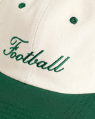 Made in Canada 100% Cotton Royal Blue Natural Football Script Baseball Hat - Province of Canada