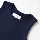 Made in Canada Organic Cotton Tuesday Tank Top Navy Unisex - Province of Canada