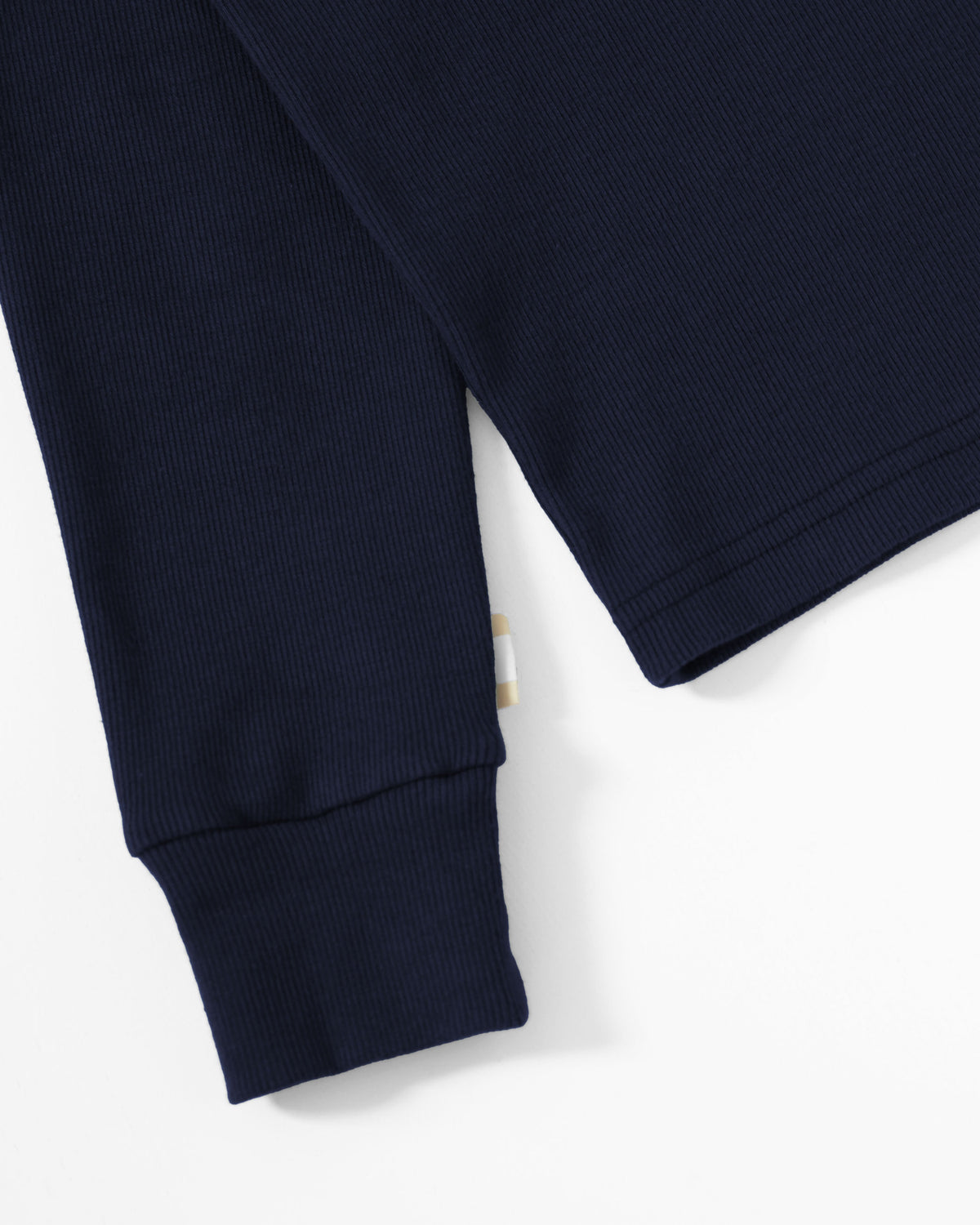 Made in Canada - Almost Pyjama Rib Henley Navy - Unisex - Province of Canada