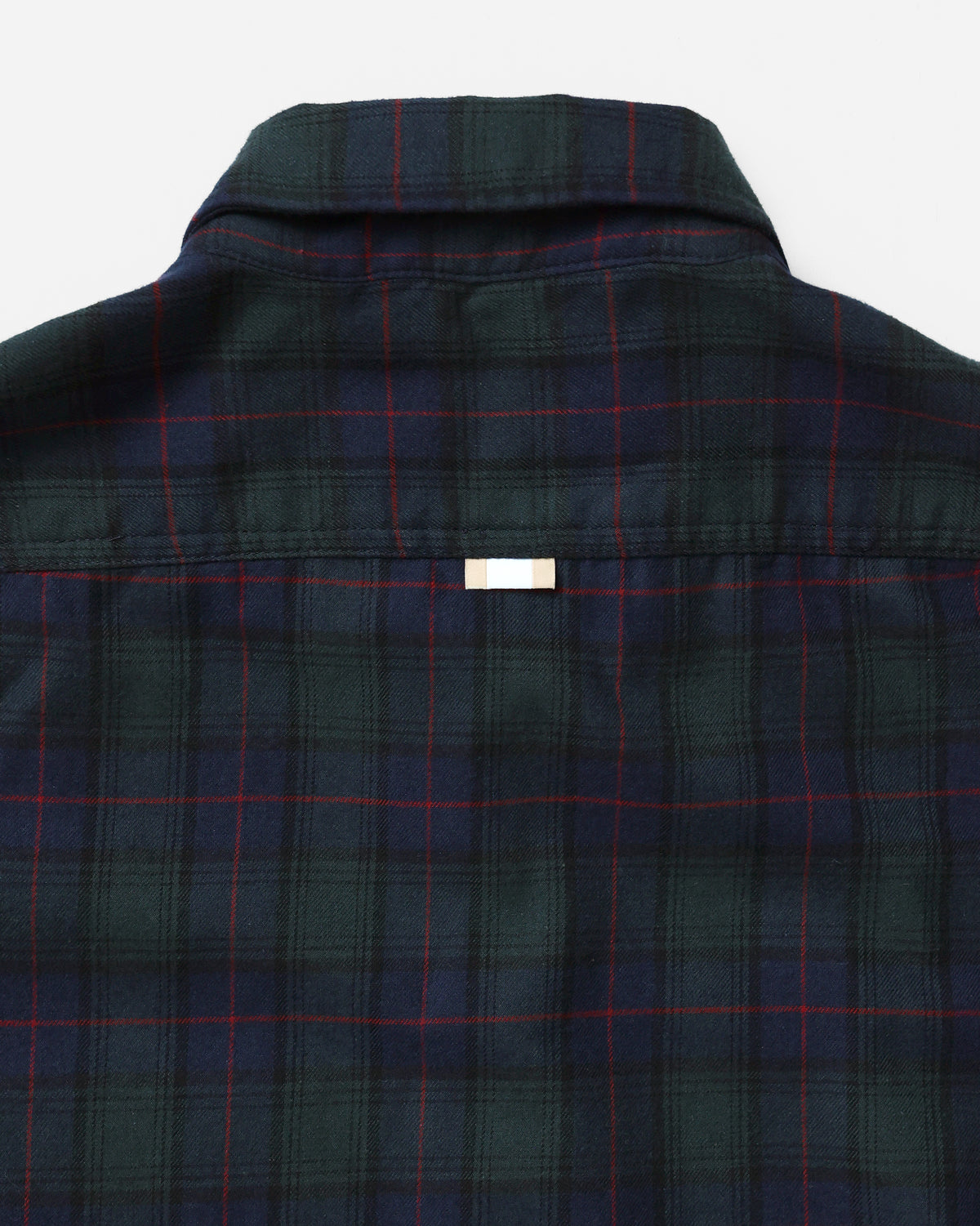 Made in Canada 100% Cotton Navy Plaid Flannel Shirt Navy Green Red - Unisex - Province of Canada