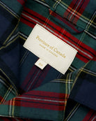 Made in Canada 100% Cotton Nick Plaid Flannel Pyjama Shirt - Unisex - Province of Canada