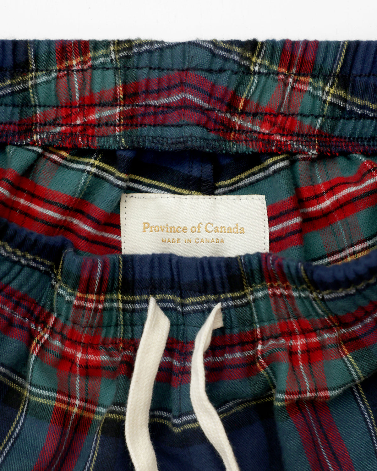 Made in Canada 100% Cotton Nick Plaid Flannel Pyjama Pant - Unisex - Province of Canada