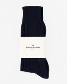 Made in Canada The Slouchy Sock - Windsor Navy - Province of Canada