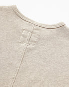 Made in Canada Fitted Rib Tee Oatmeal 100% Organic Cotton - Province of Canada