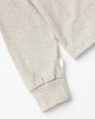 Made in Canada 100% Organic Cotton Thursday Popover Long Sleeve Tee Oatmeal - Province of Canada