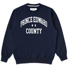 Made in Canada Prince Edward County Fleece Sweatshirt Navy - Unisex - Province of Canada