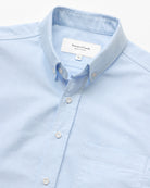 Made in Canada 100% Cotton Blue Oxford Shirt - Unisex - Province of Canada
