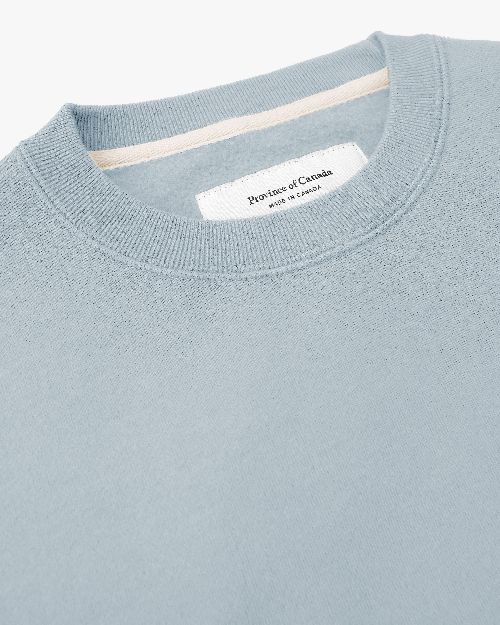 Made in Canada Flag Fleece Sweatshirt Blueish - Unisex - Province of Canada