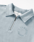 Made in Canada Half Zip Fleece Sweatshirt Blueish - Unisex - Province of Canada
