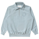 Made in Canada Half Zip Fleece Sweatshirt Blueish - Unisex - Province of Canada