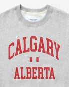 Made in Canada Calgary Fleece Sweatshirt Heather Grey - Unisex - Province of Canada 