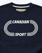 Made in Canada Fleece Canadian Sport Sweatshirt Navy - Unisex - Province of Canada