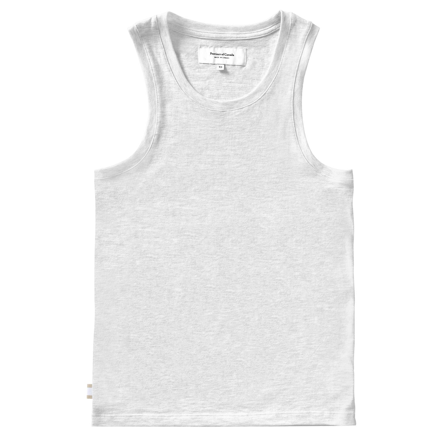 Made in Canada 100% Organic Cotton Tuesday Tank Top Cloud Unisex - Province of Canada