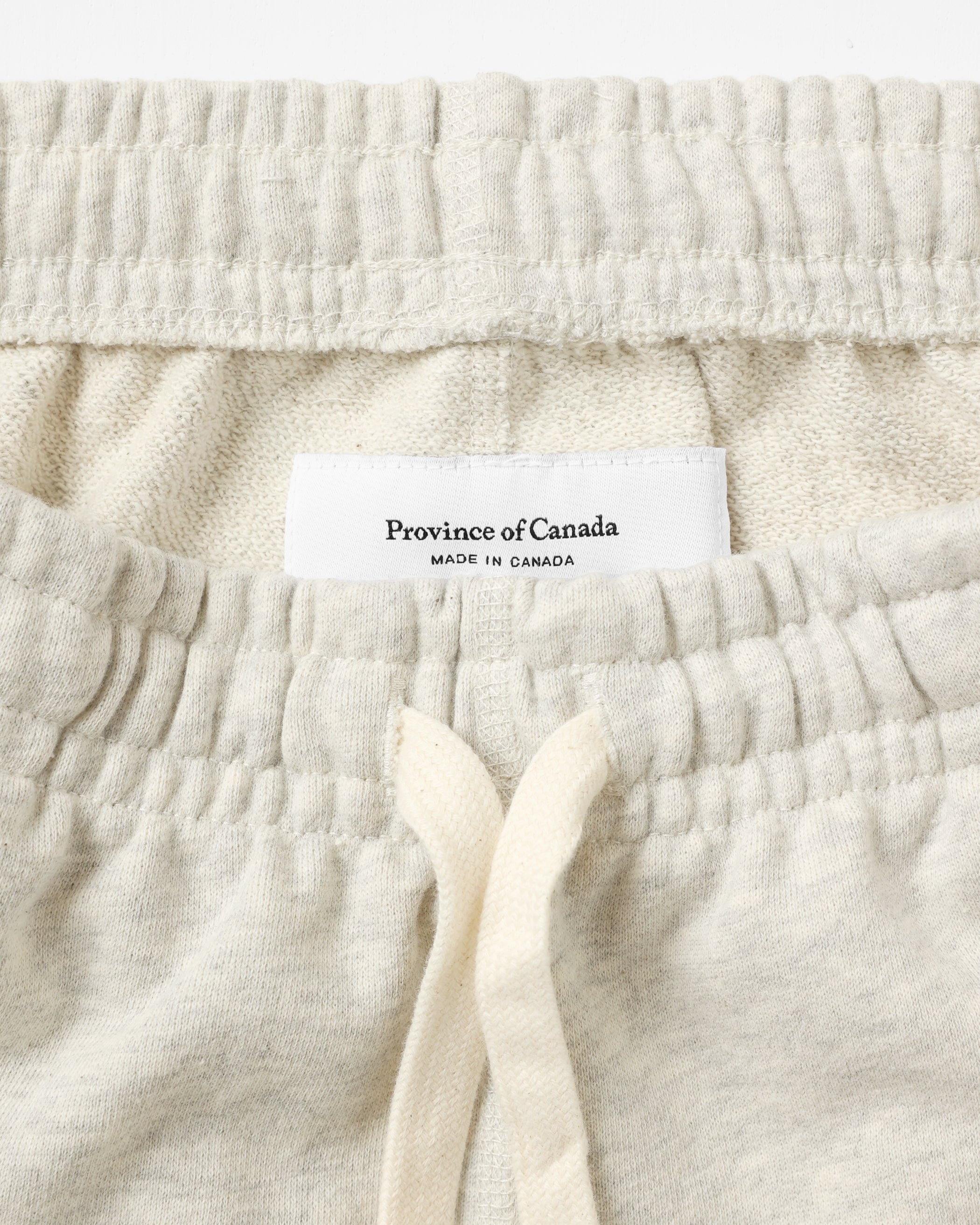 Made in Canada Relaxed French Terry Sweatpant Eggshell 100% Cotton - Unisex - Province of Canada