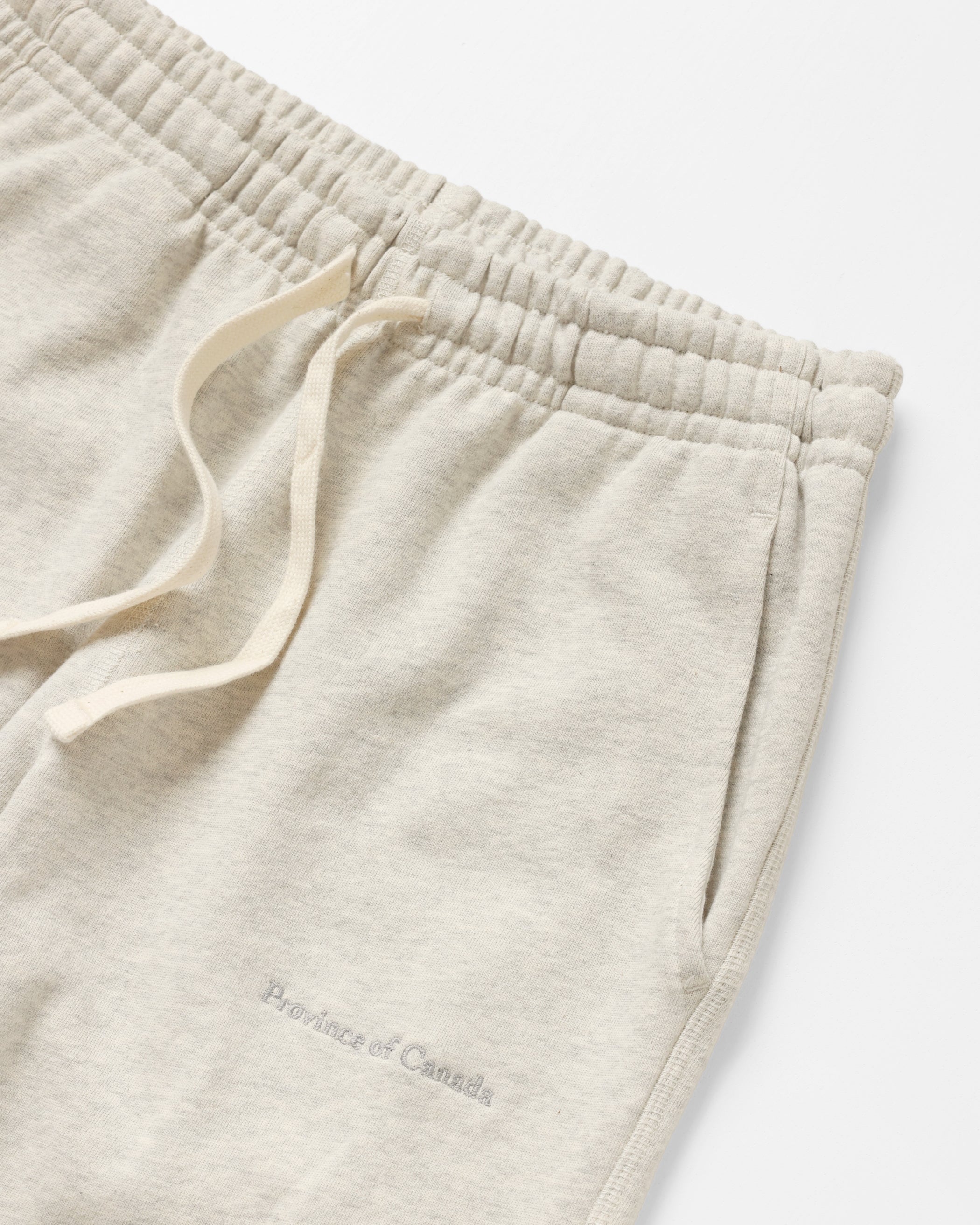 Made in Canada Relaxed French Terry Sweatpant Eggshell 100% Cotton - Unisex - Province of Canada