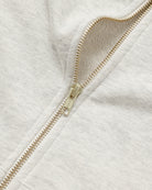 Made in Canada 100% Cotton French Terry Zip Hoodie Eggshell - Unisex - Province of Canada 