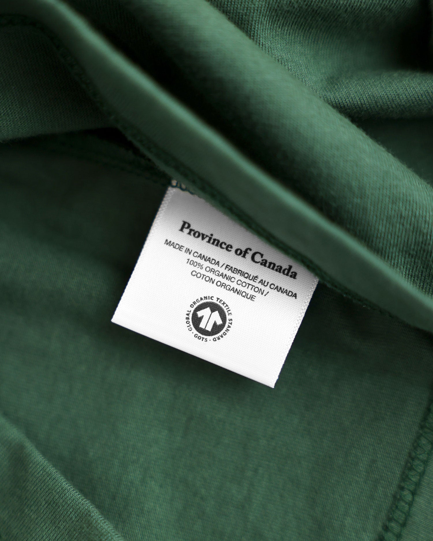 Made in Canada 100% Organic Cotton Pocket T-Shirt Dress Cloud - Province of Canada