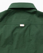 Made in Canada 100% Cotton Washed Poplin Shirt Forest Green - Unisex - Province of Canada