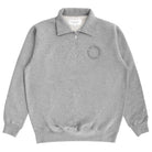 Province of Canada - Half Zip Fleece Sweatshirt Heather Grey Unisex - Made in Canada