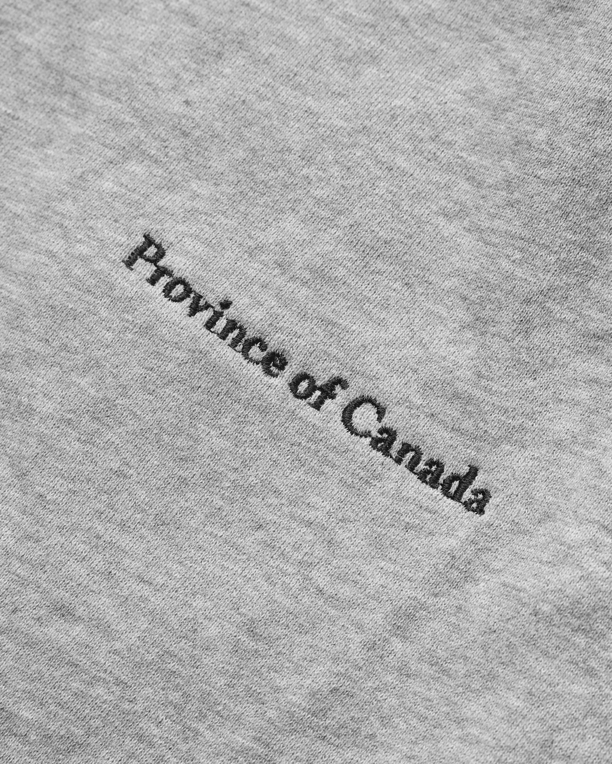 Made in Canada Relaxed French Terry Sweatpant Heather Grey 100% Cotton - Unisex - Province of Canada