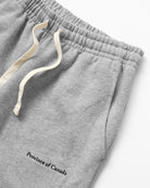 Made in Canada Relaxed French Terry Sweatpant Heather Grey 100% Cotton - Unisex - Province of Canada