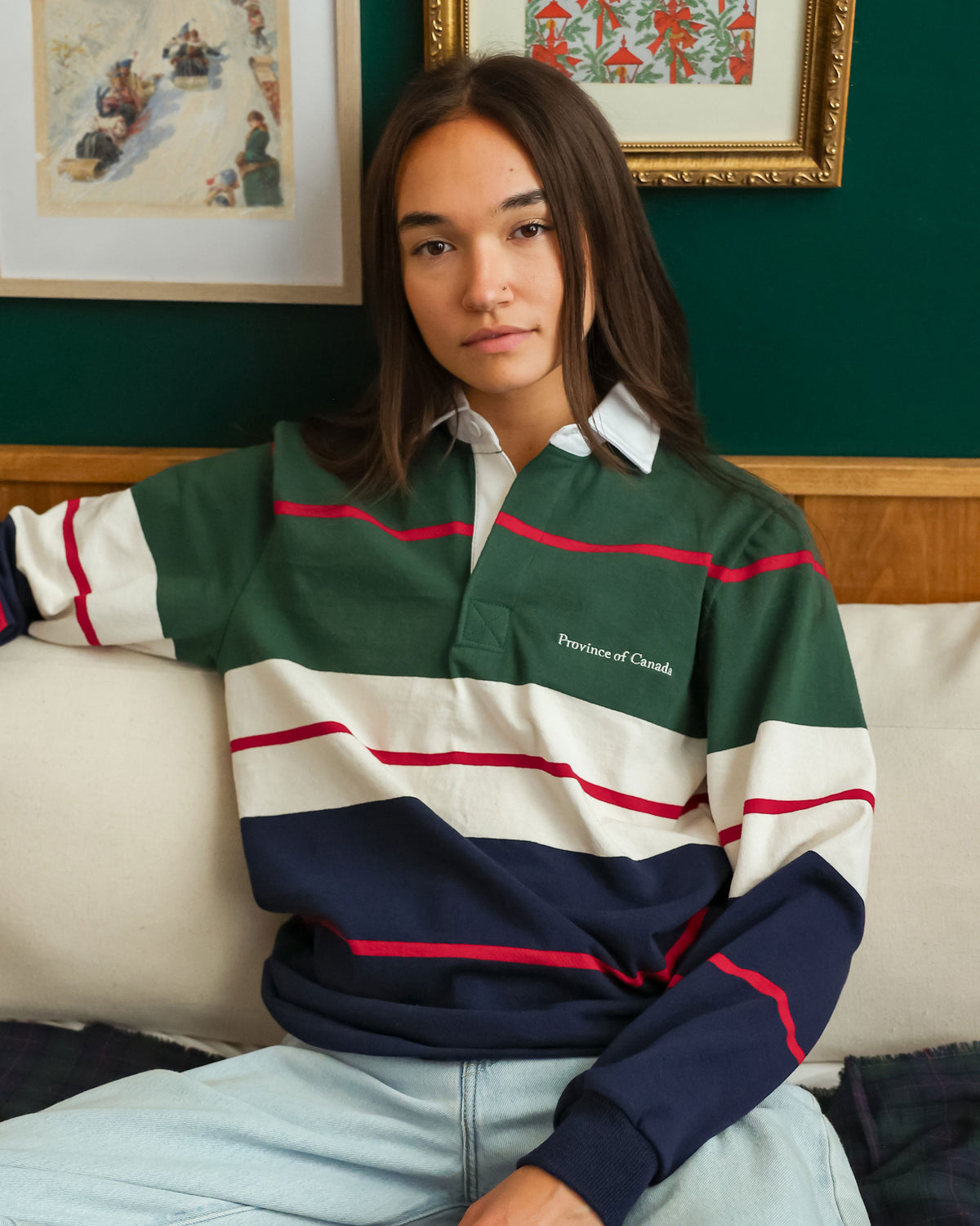 Made in Canada Blair Rugby Shirt - Unisex - Province of Canada