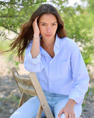 Made in Canada 100% Cotton Blue Oxford Shirt - Unisex - Province of Canada