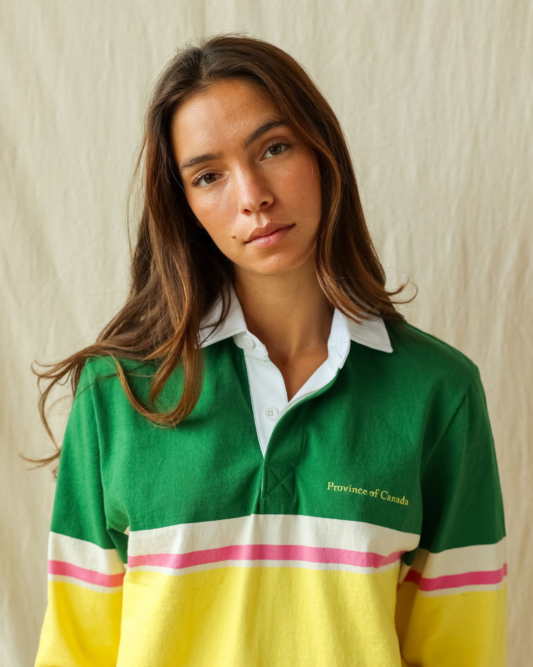 Made in Canada 100% Cotton Corey Rugby Shirt - Unisex - Province of Canada 