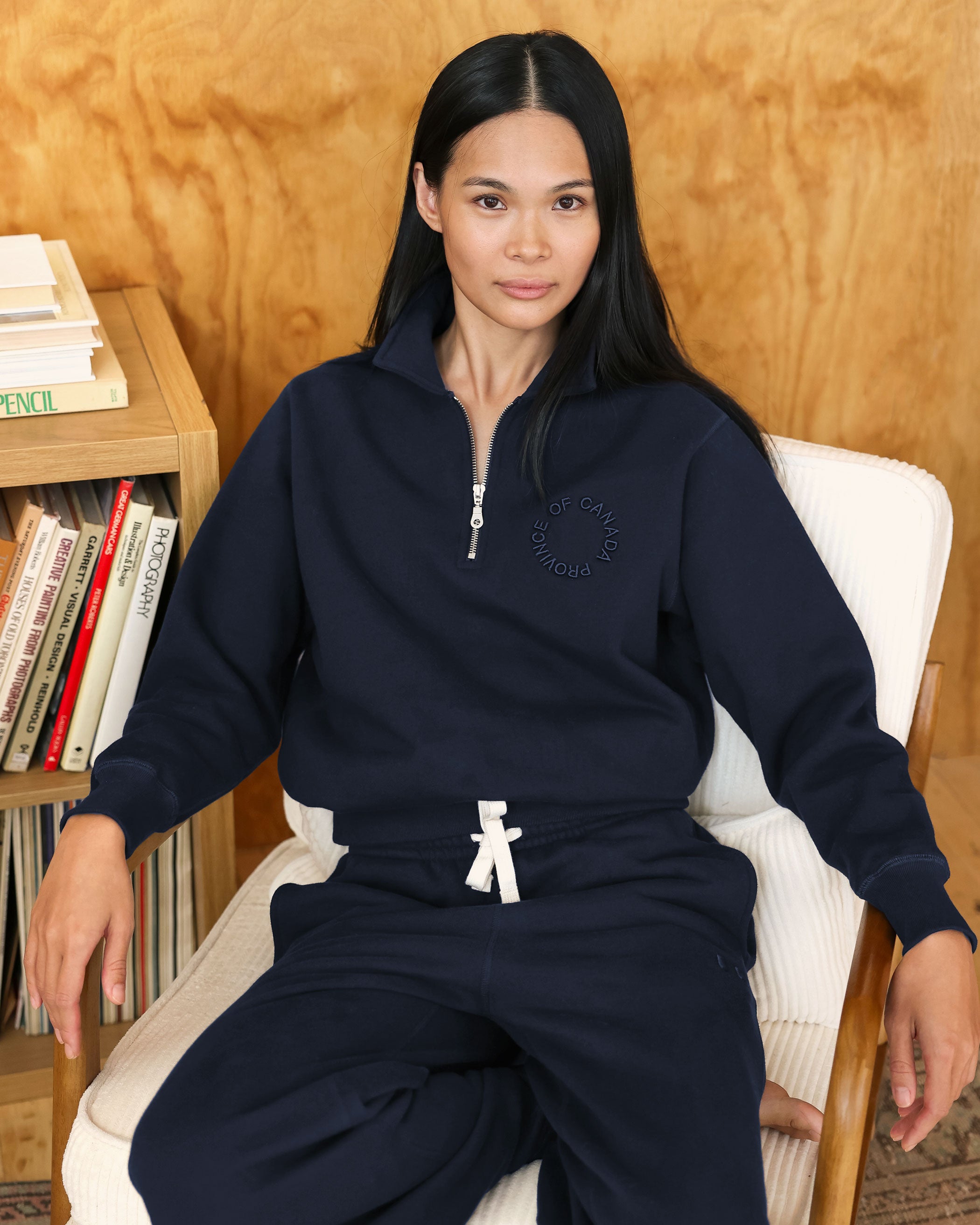 Province of Canada - Half Zip Sweatshirt - Made in Canada