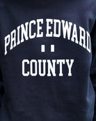 Made in Canada Prince Edward County Fleece Sweatshirt Navy - Unisex - Province of Canada