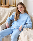 Made in Canada French Terry Sweatshirt Sky Blue 100% Cotton - Unisex - Province of Canada