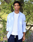 Made in Canada 100% Cotton Blue Oxford Shirt - Unisex - Province of Canada