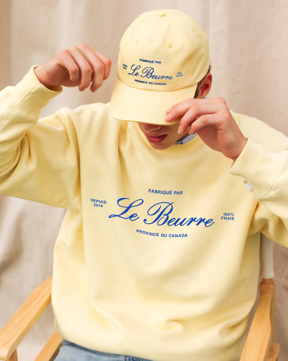 Made in Canada - Le Beurre Baseball Hat Butter - Unisex - Province of Canada 