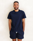 Made in Canada 100% Cotton Jersey Short Navy - Mens - Province of Canada