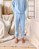 Made in Canada Relaxed French Terry Sweatpant Sky Blue 100% Cotton - Unisex - Province of Canada